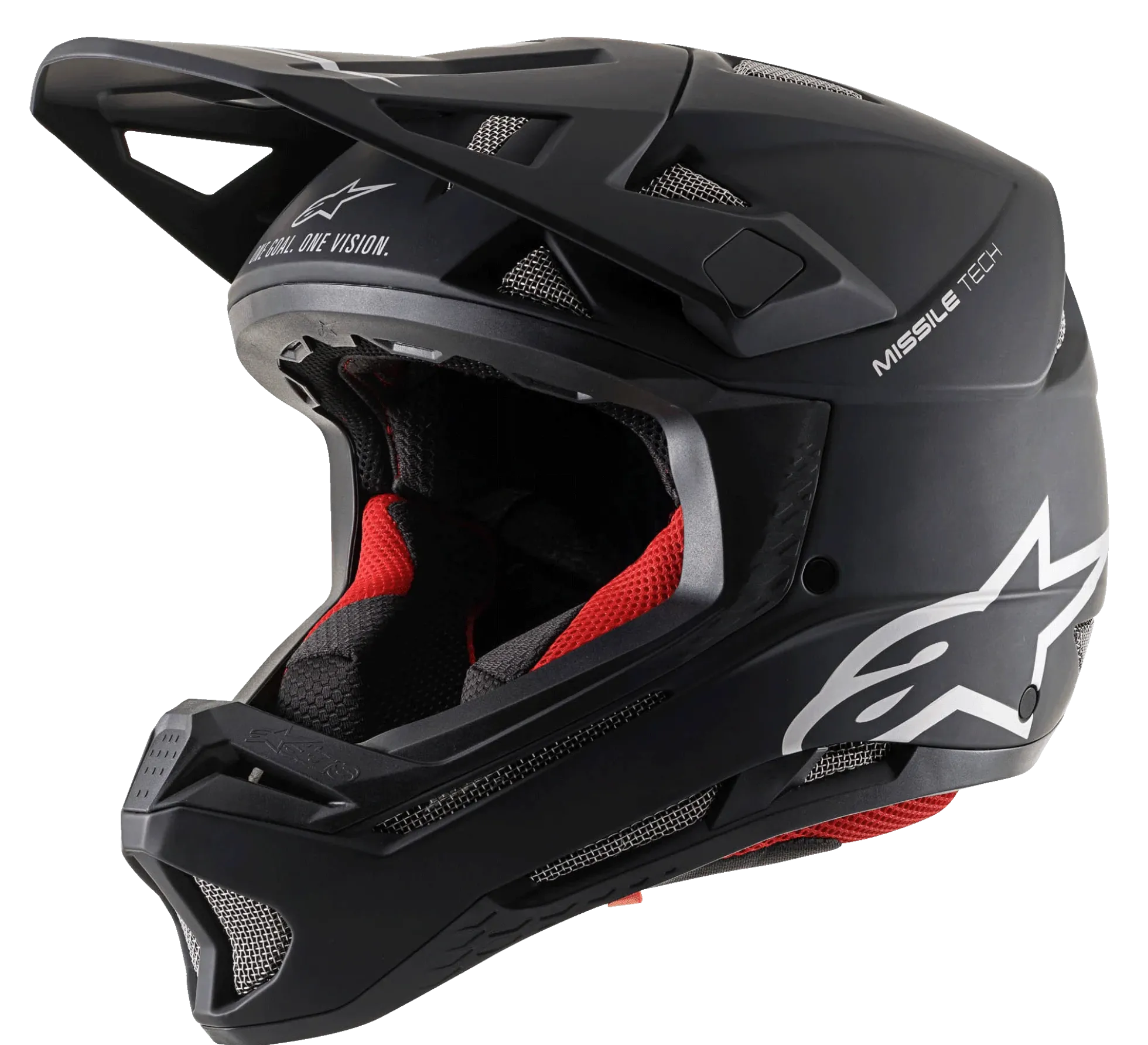 Casque Missile Tech Solid Black Matt