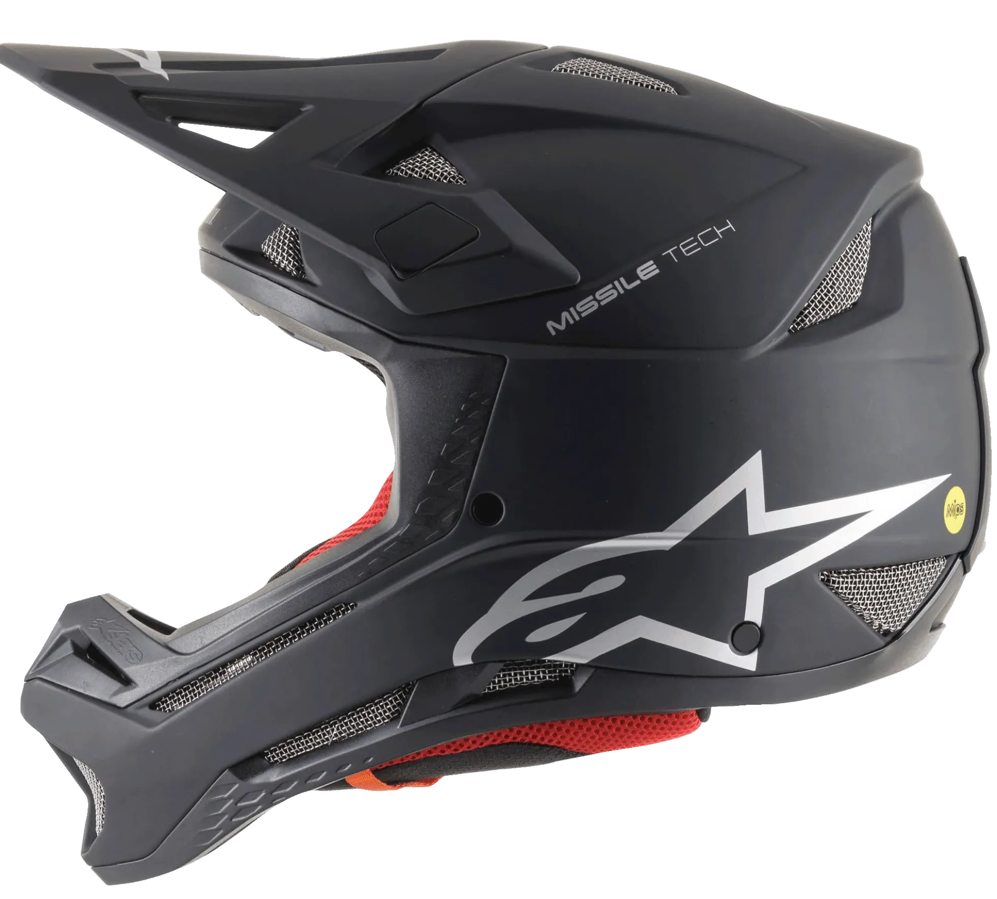 Casque Missile Tech Solid Black Matt