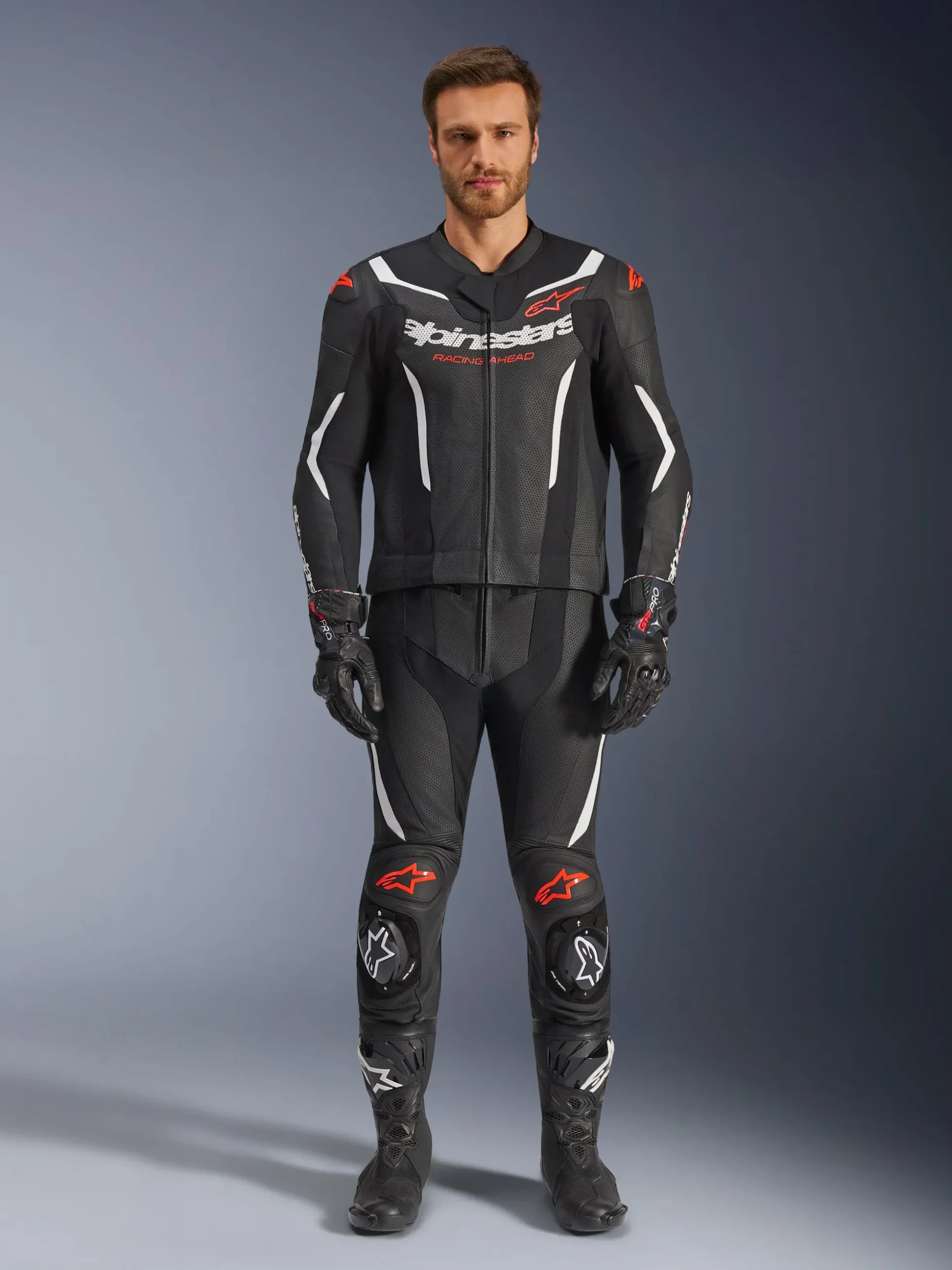 Combinaison En Cuir GP Force V2 2 Pièces