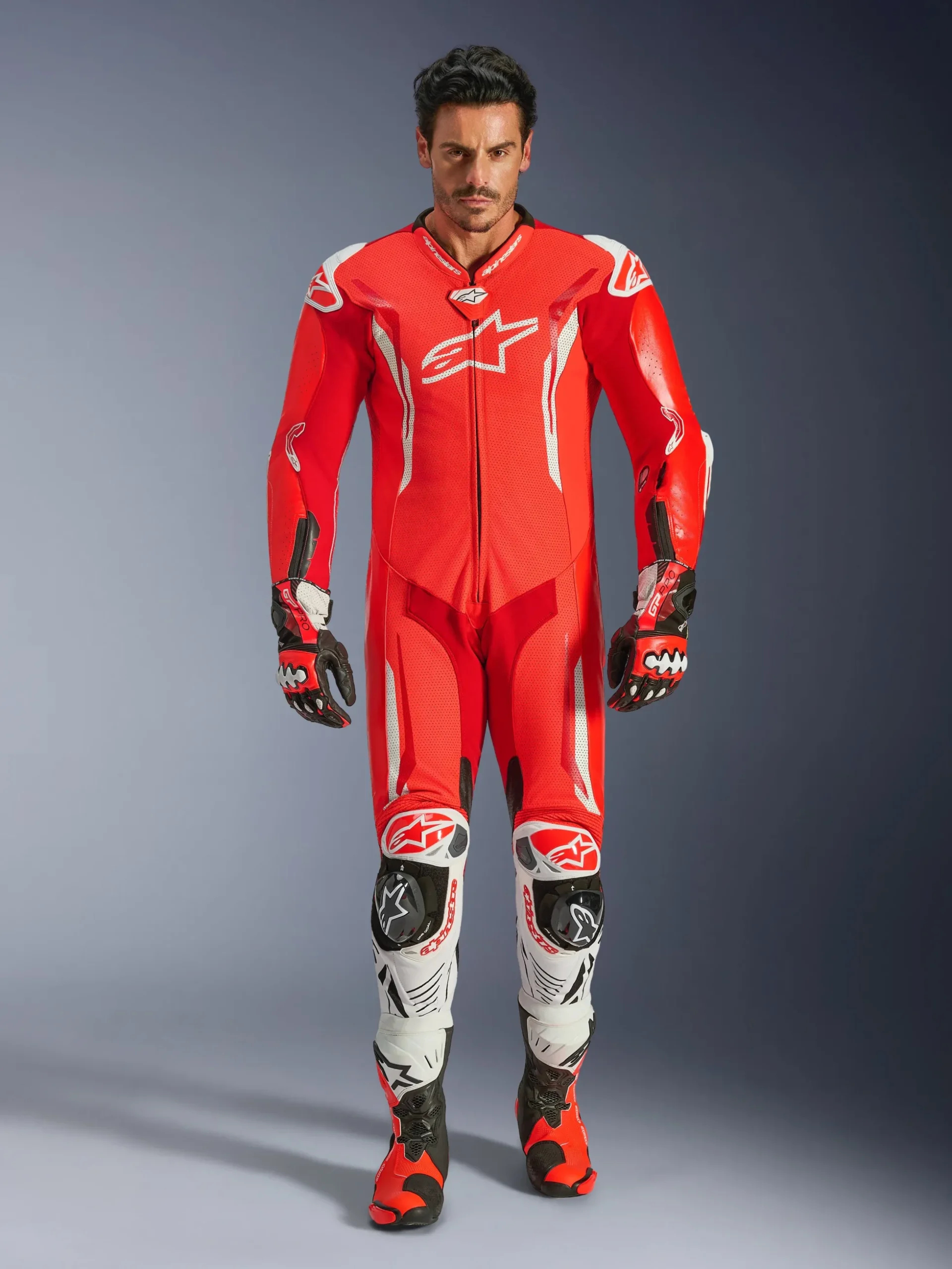 Combinaison En Cuir GP Tech V5 1 Pièce
