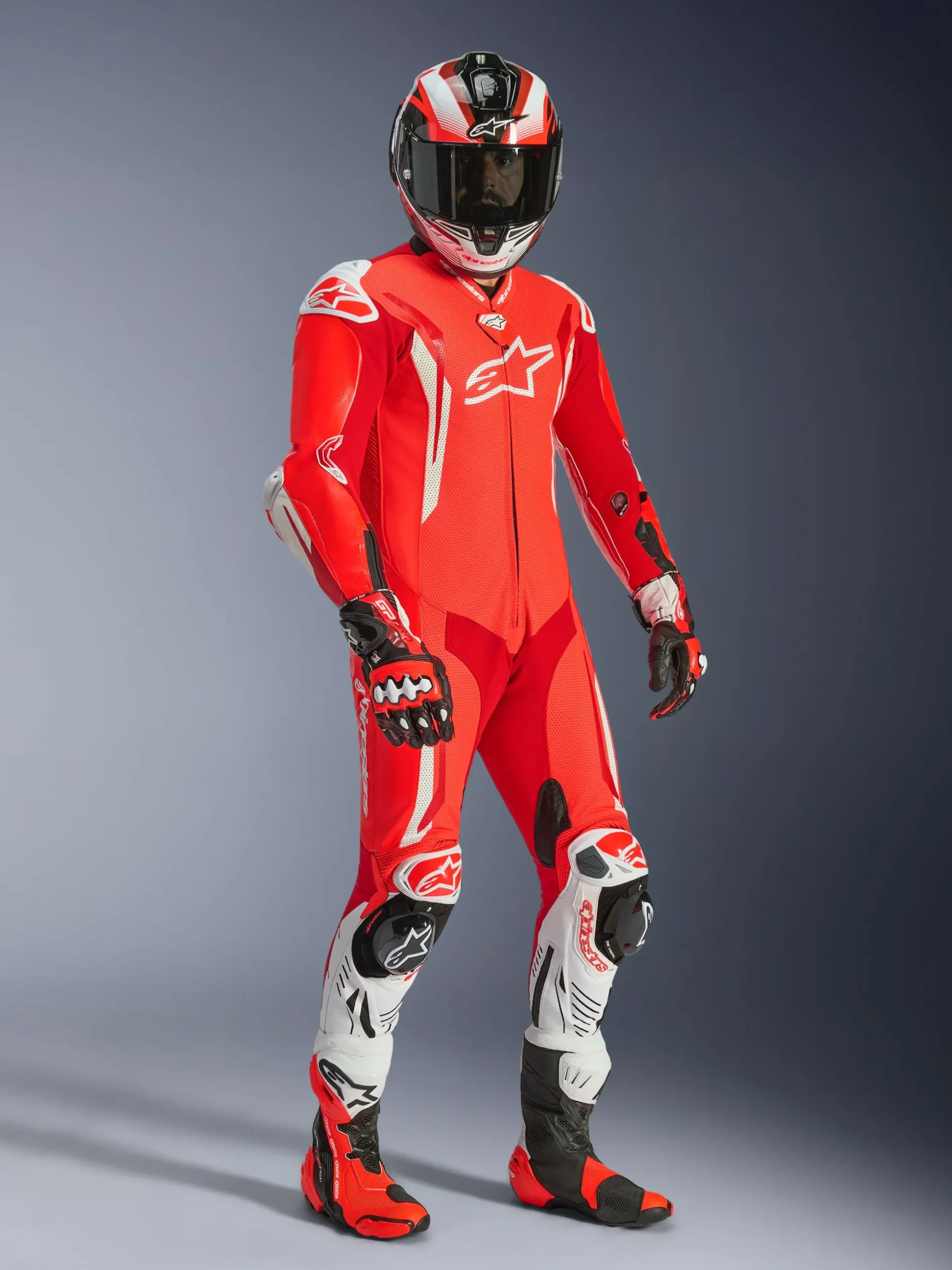 Combinaison En Cuir GP Tech V5 1 Pièce
