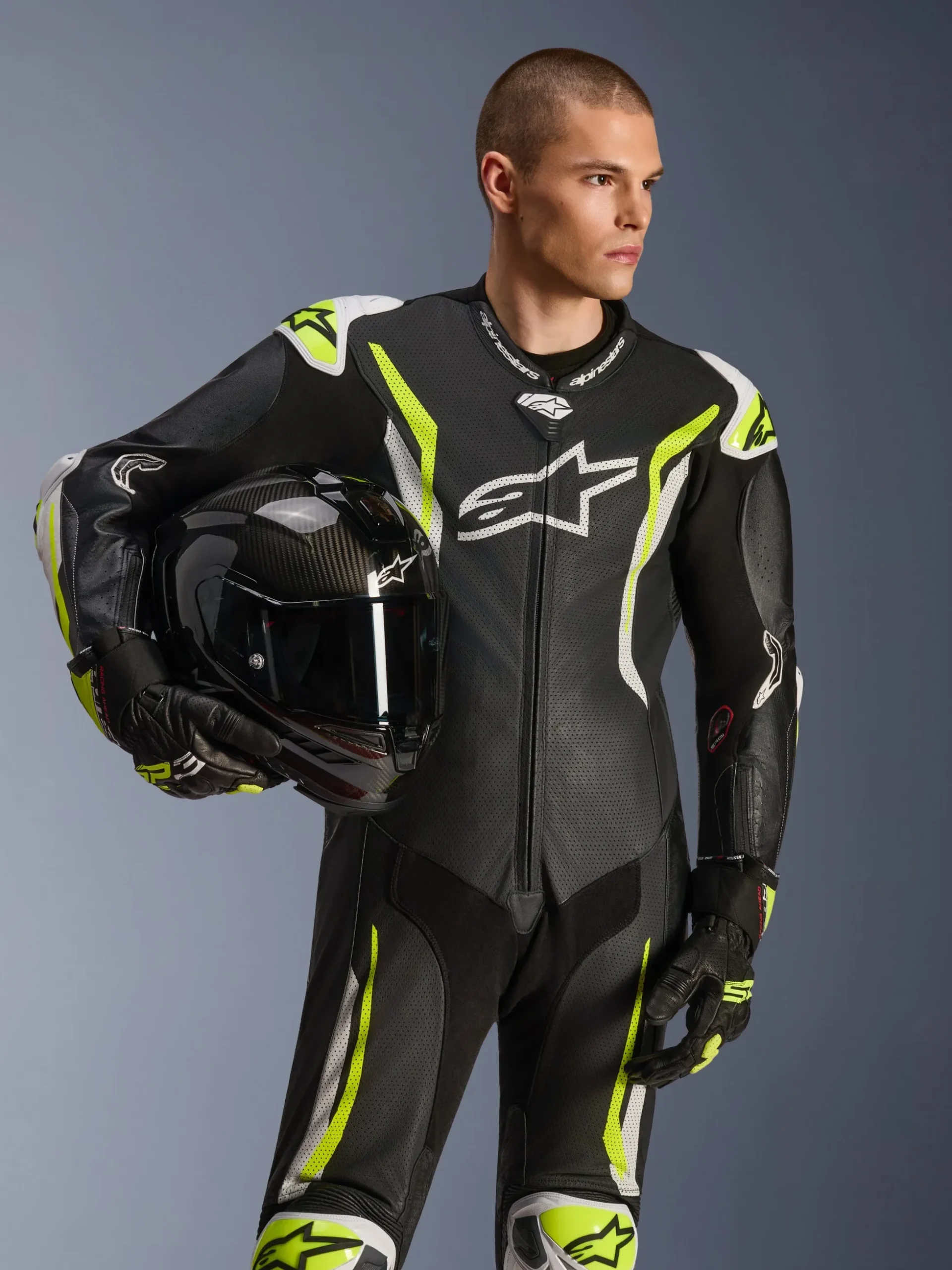 Combinaison En Cuir GP Tech V5 1 Pièce