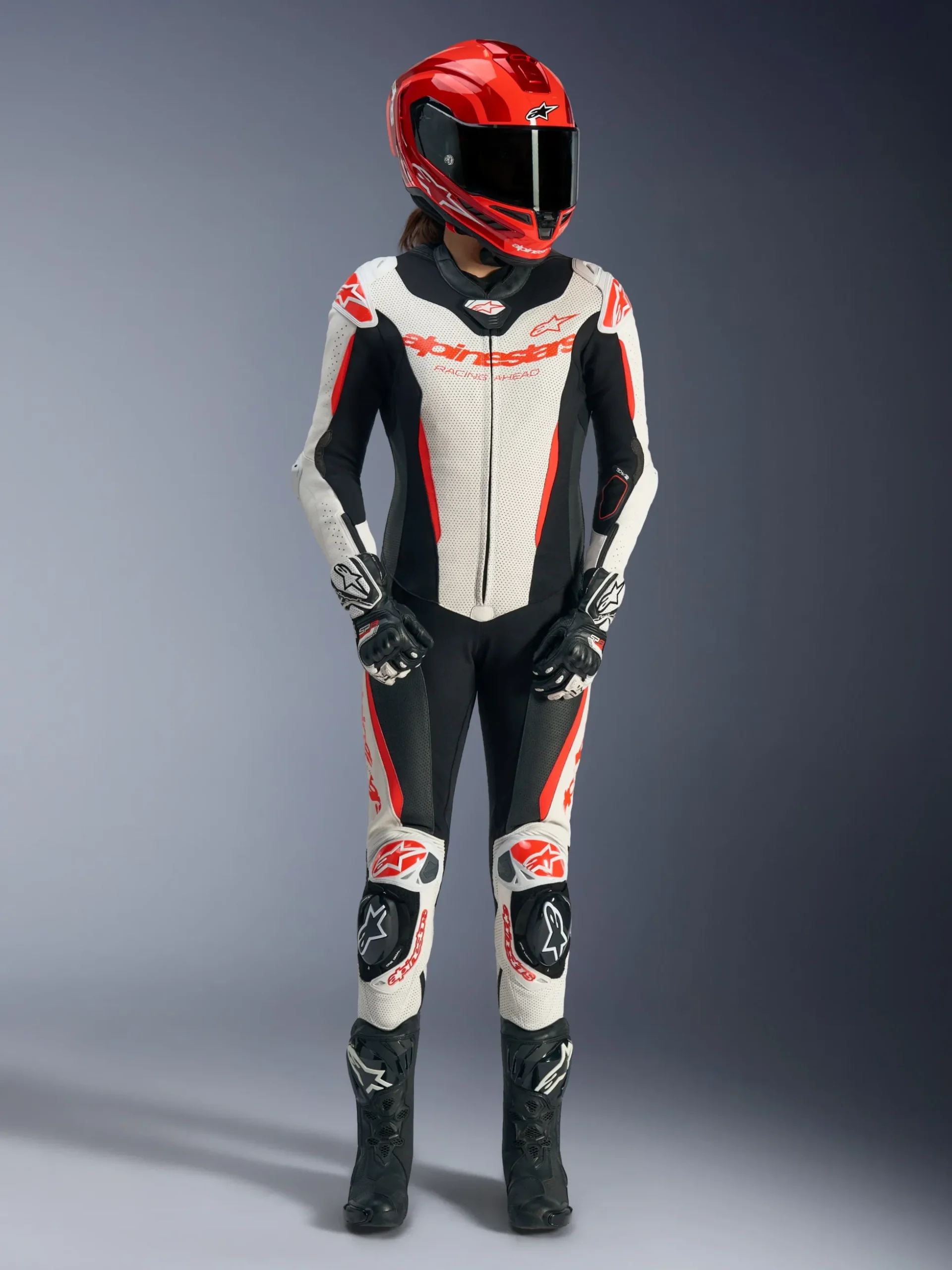 Combinaison En Cuir Stella GP-R7 1 Pièce