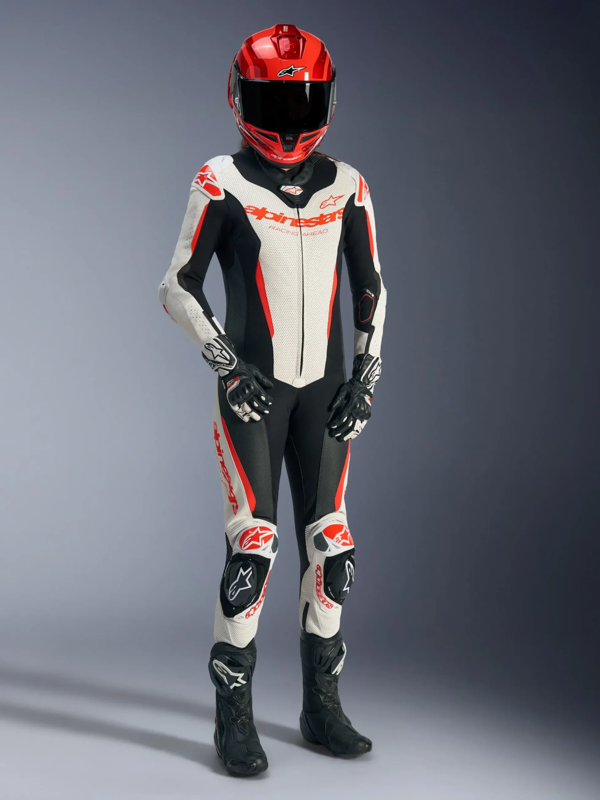 Combinaison En Cuir Stella GP-R7 1 Pièce
