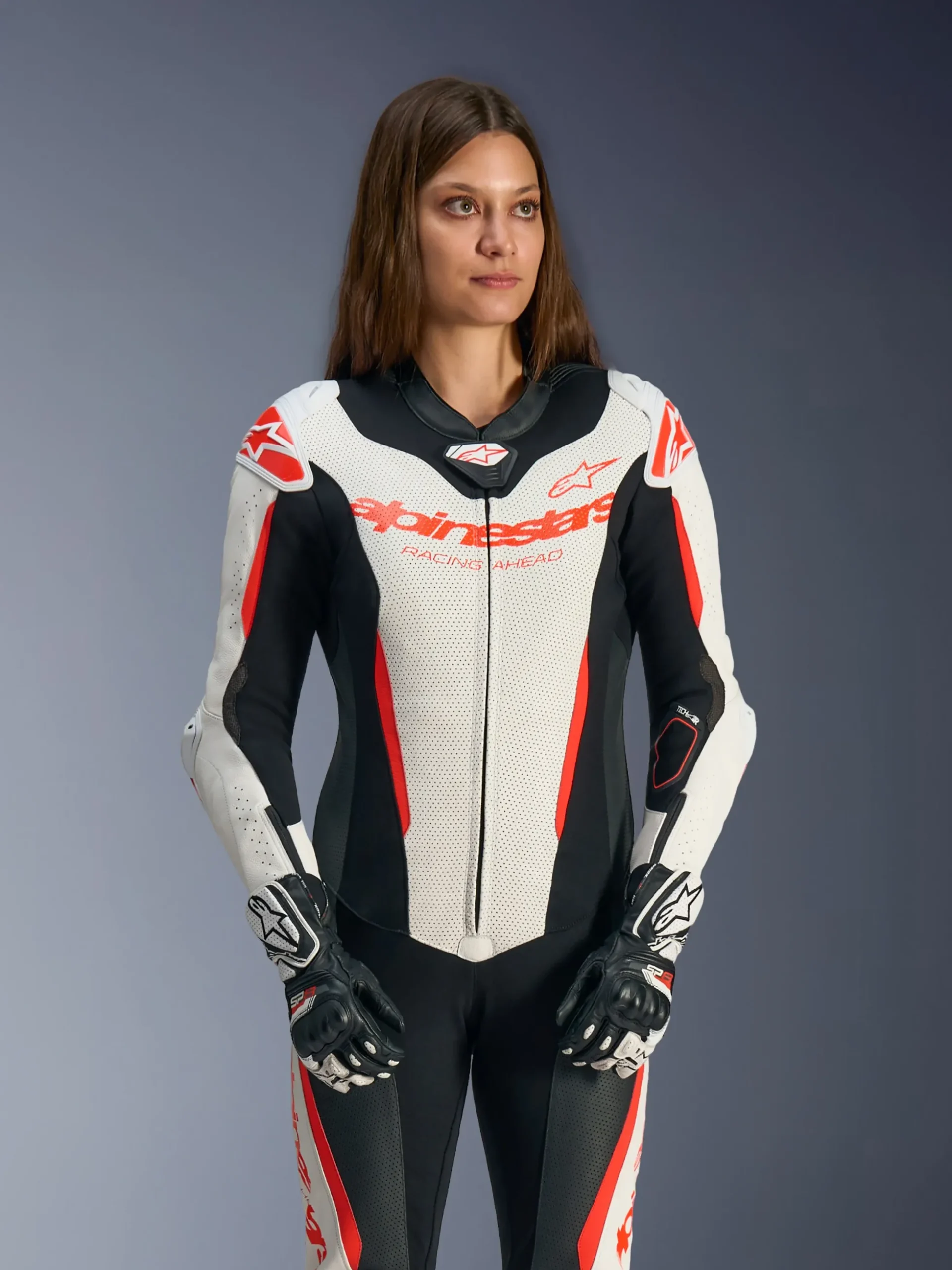 Combinaison En Cuir Stella GP-R7 1 Pièce
