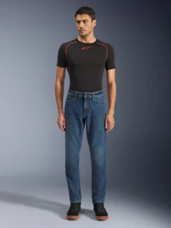 Pantalon En Denim Flex-AST 5 - Court