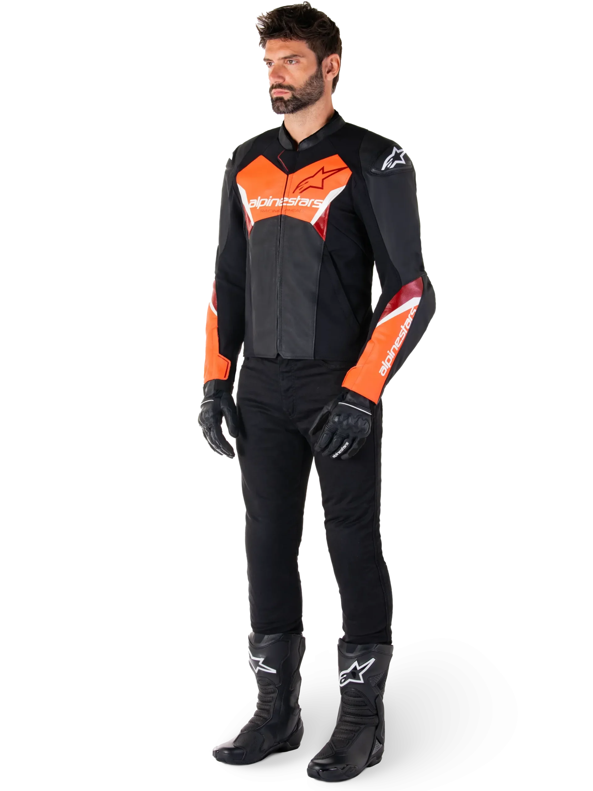 Veste En Cuir Faster V3