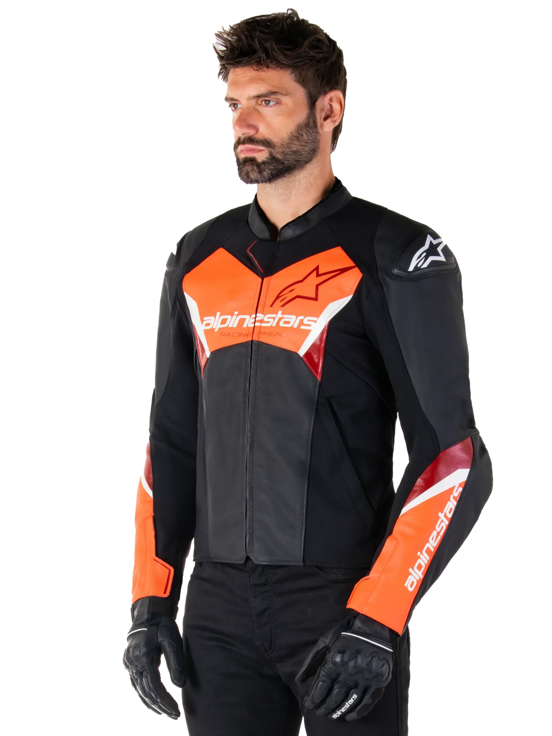 Veste En Cuir Faster V3