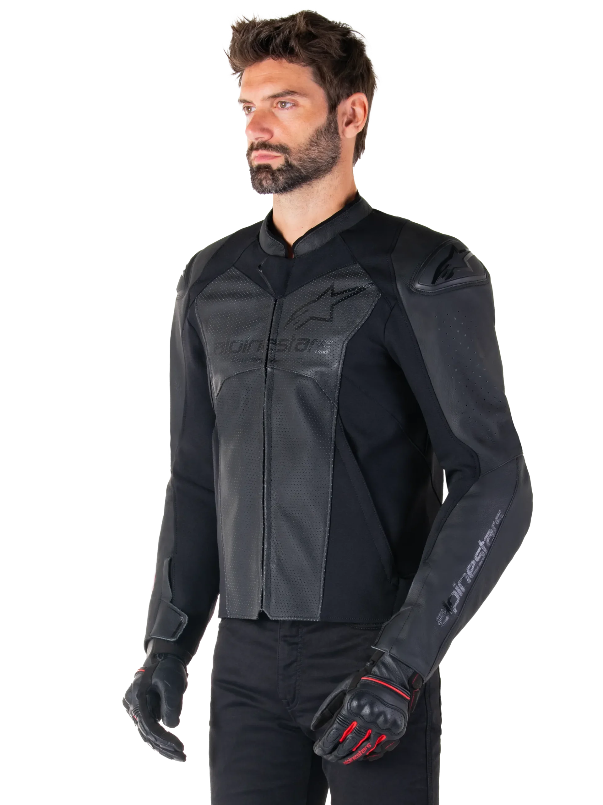 Veste En Cuir Faster V3 Airflow